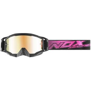 Motocross-briller NOX Spectre sort-pink