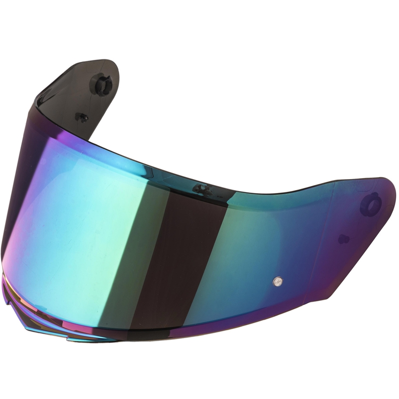 Visir med Pinlock-forberedelse til NOX N402 motorcykelhjelme, iridium