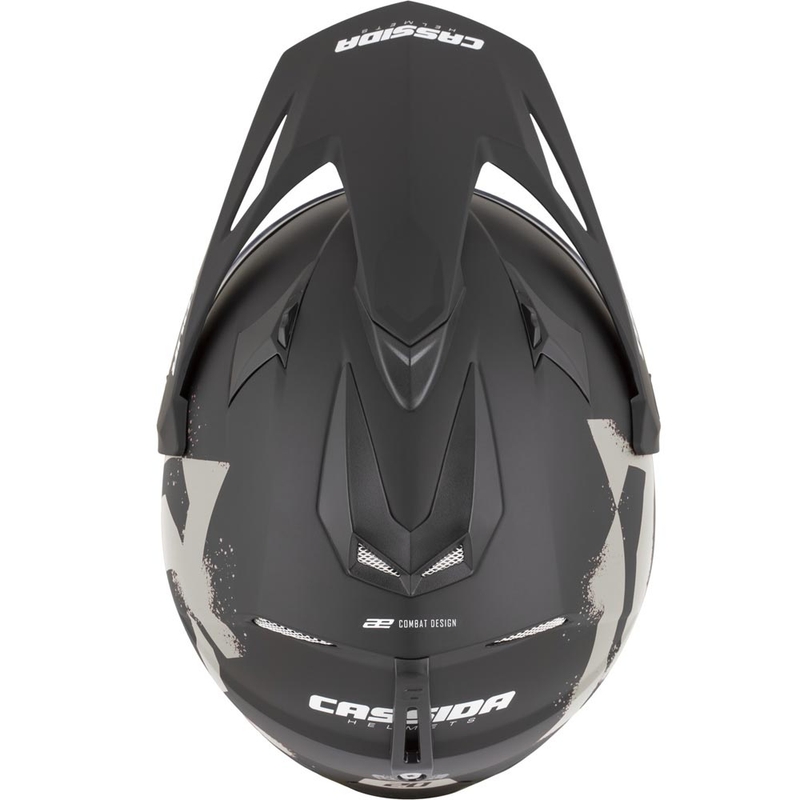 Enduro motorcykelhjelm Cassida Tour 2.0 Crew mat sort-sand
