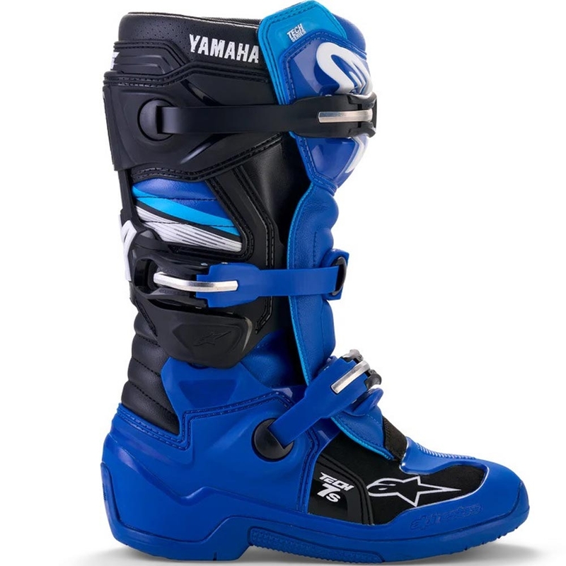 Alpinestars TECH 7 S YAMAHA børne motocross støvler blå-hvid-sort kollektion