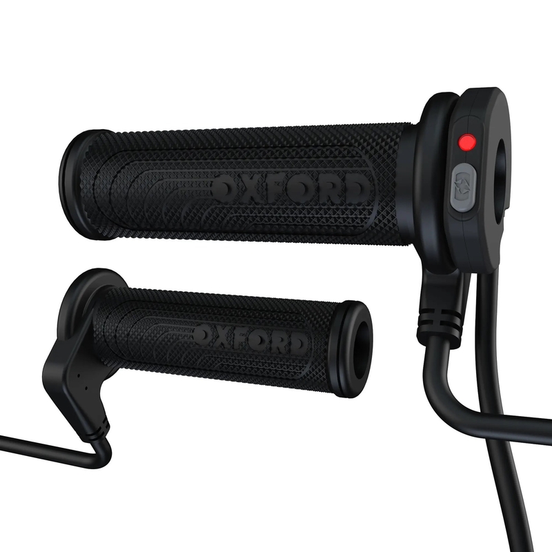 Oxford HotGrips Advanced Integrated Sport håndtag med varme, sort