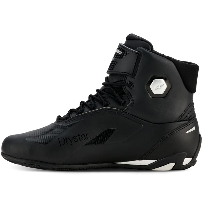 Alpinestars Stella Faster-4 Drystar dame motorcykelstøvler sort-sølv