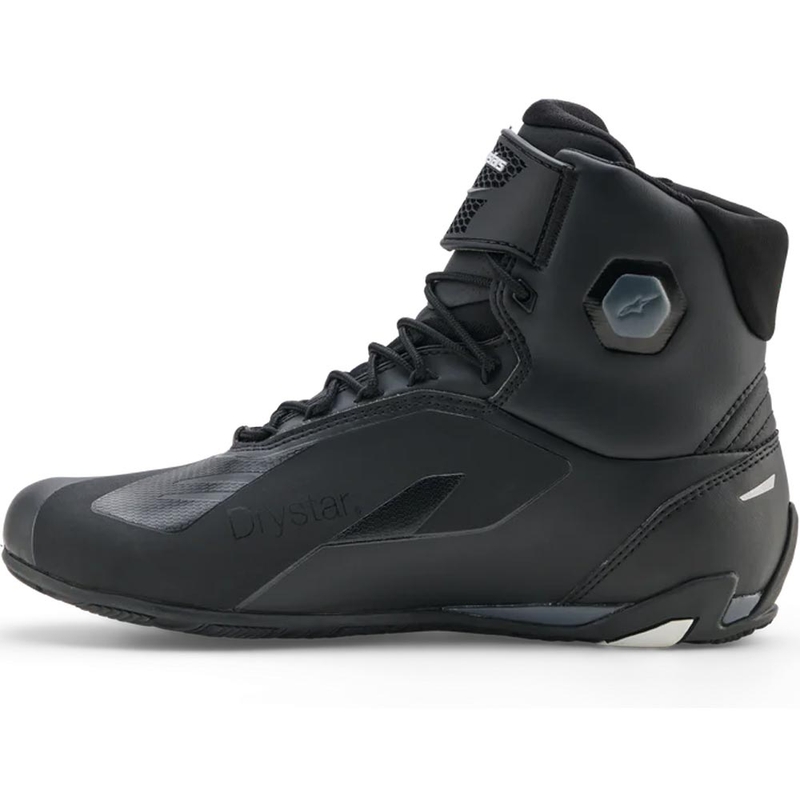 Alpinestars Faster-4 Drystar motorcykelstøvler sort-mørkegrå-hvid