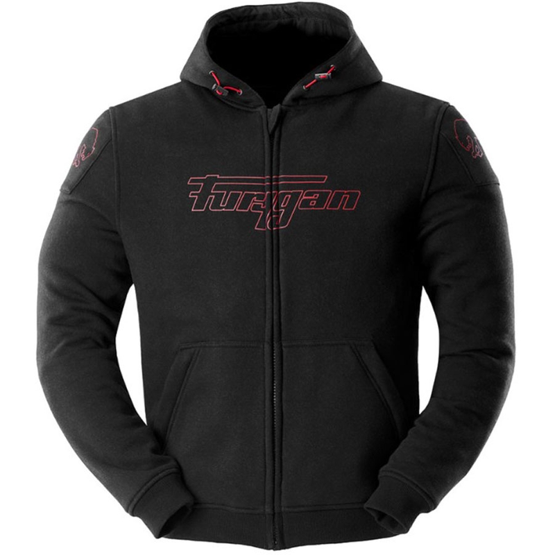 Furygan Livio X Kevlar® motorcykeljakke sort-rød