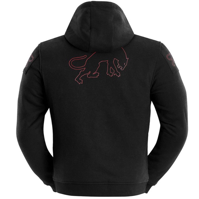 Furygan Livio X Kevlar® motorcykeljakke sort-rød