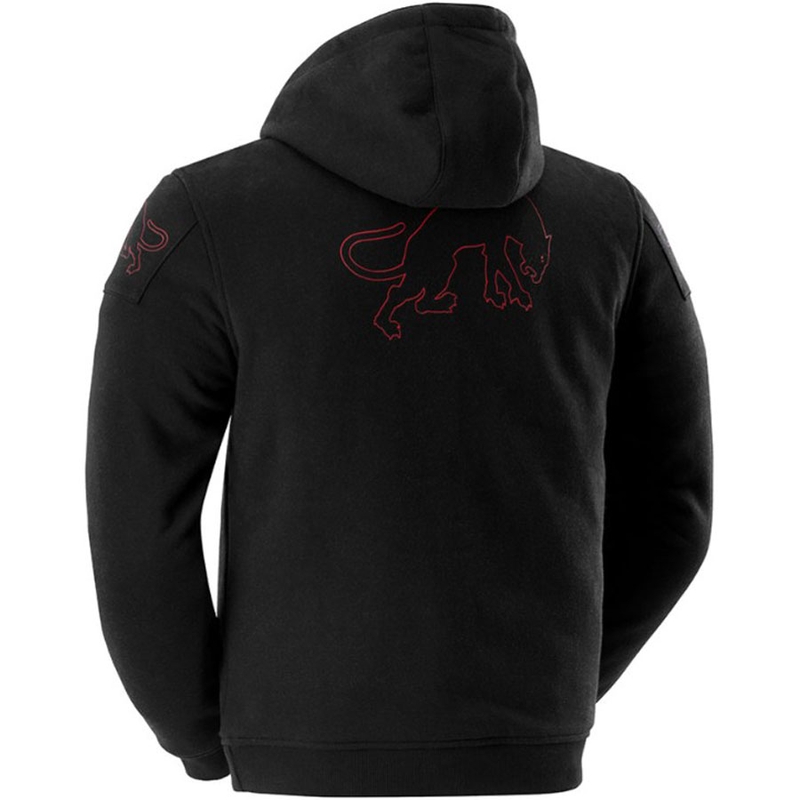 Furygan Livio X Kevlar® motorcykeljakke sort-rød