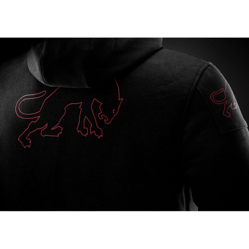 Furygan Livio X Kevlar® motorcykeljakke sort-rød