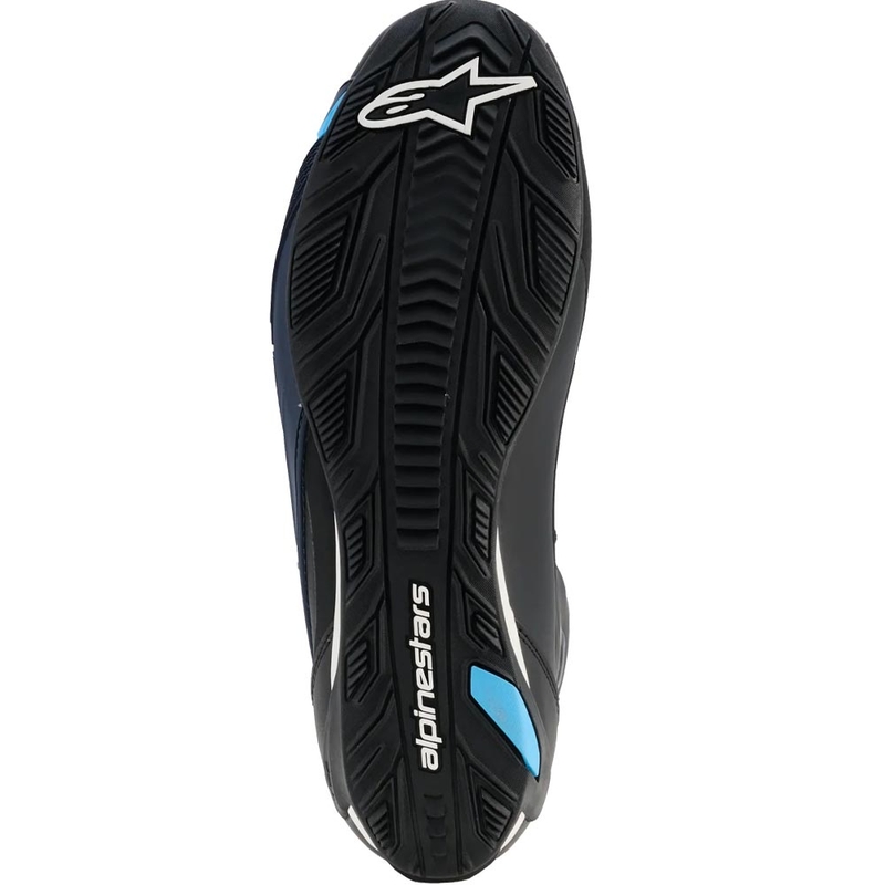 Alpinestars Faster-4 Drystar motorcykelstøvler sort-blå-hvid
