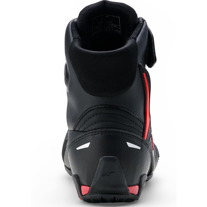 Alpinestars Faster-4 Drystar motorcykelstøvler sort-fluo rød