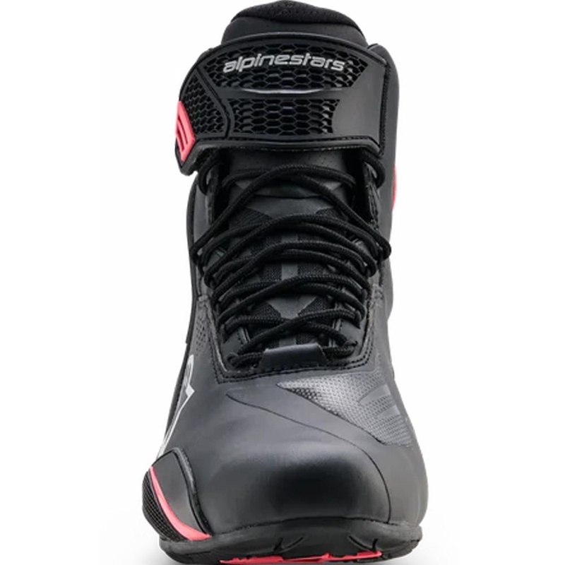 Alpinestars Stella Faster-4 Drystar dame motorcykelstøvler sort-grå-rød