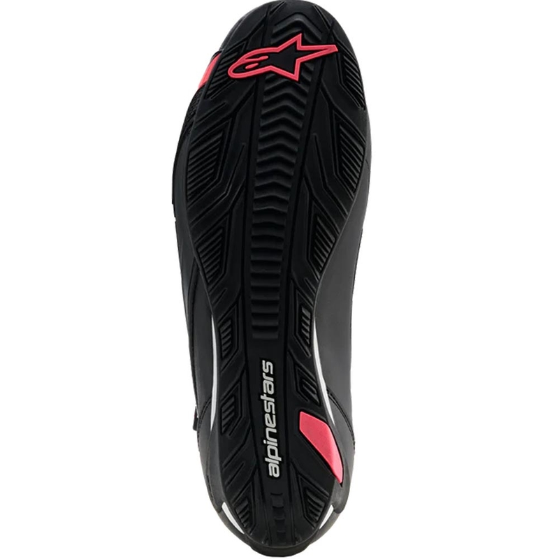 Alpinestars Stella Faster-4 Drystar dame motorcykelstøvler sort-grå-rød