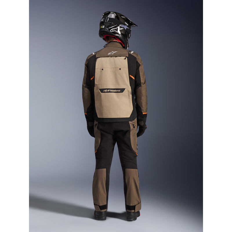 Alpinestars Cusco Drystar motorcykeljakke brun-sort