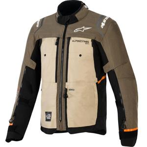 Alpinestars Cusco Drystar motorcykeljakke brun-sort
