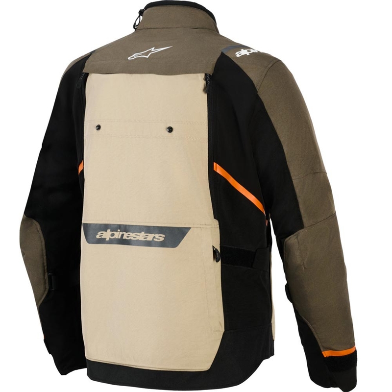 Alpinestars Cusco Drystar motorcykeljakke brun-sort