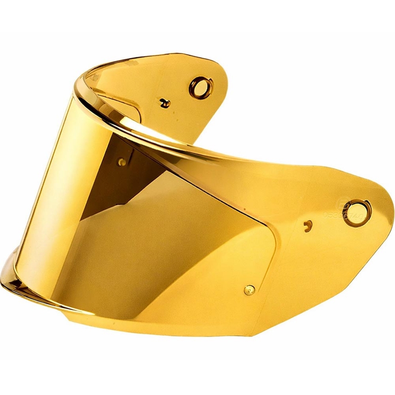 Visir til motorcykelhjelme Cassida Integral GT 2.0/2.1, GTS 2.1 med forberedelse til Pinlock REVO mirror gold