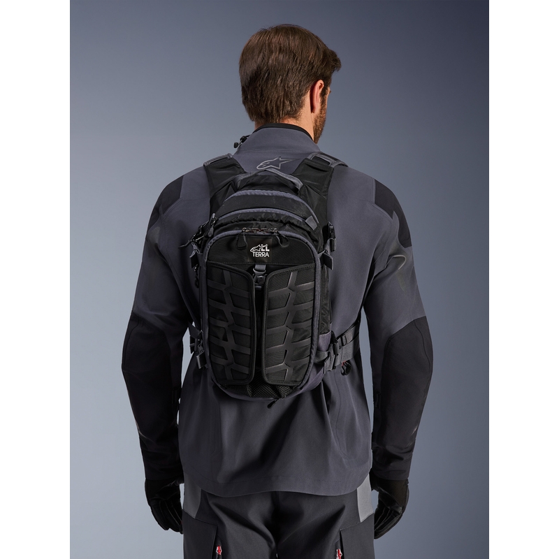Alpinestars AT-15 motorcykelrygsæk sort-grå 15 l