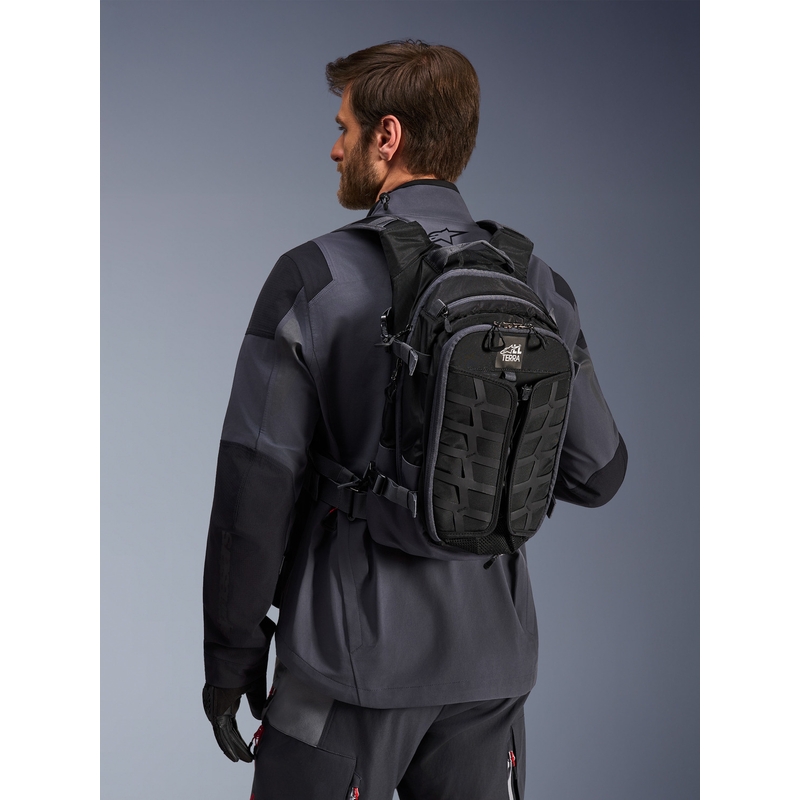 Alpinestars AT-15 motorcykelrygsæk sort-grå 15 l