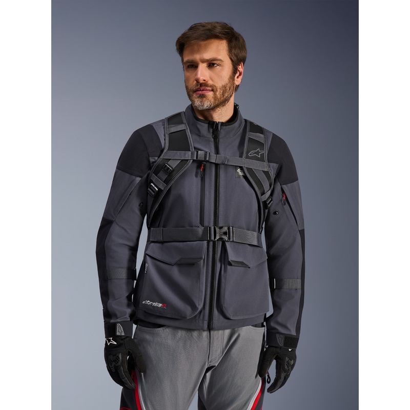 Alpinestars AT-15 motorcykelrygsæk sort-grå 15 l