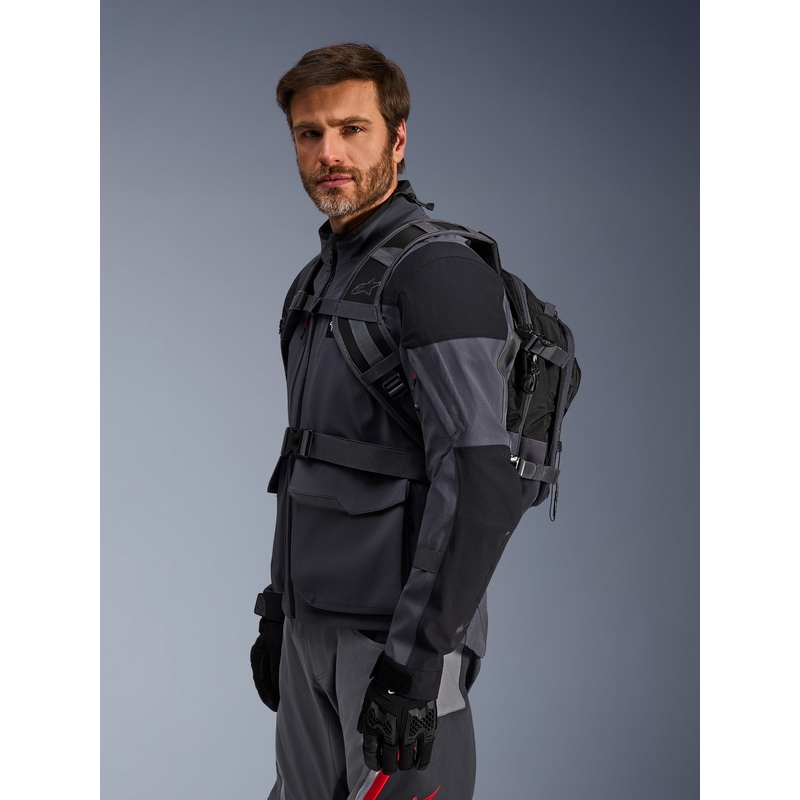 Alpinestars AT-15 motorcykelrygsæk sort-grå 15 l