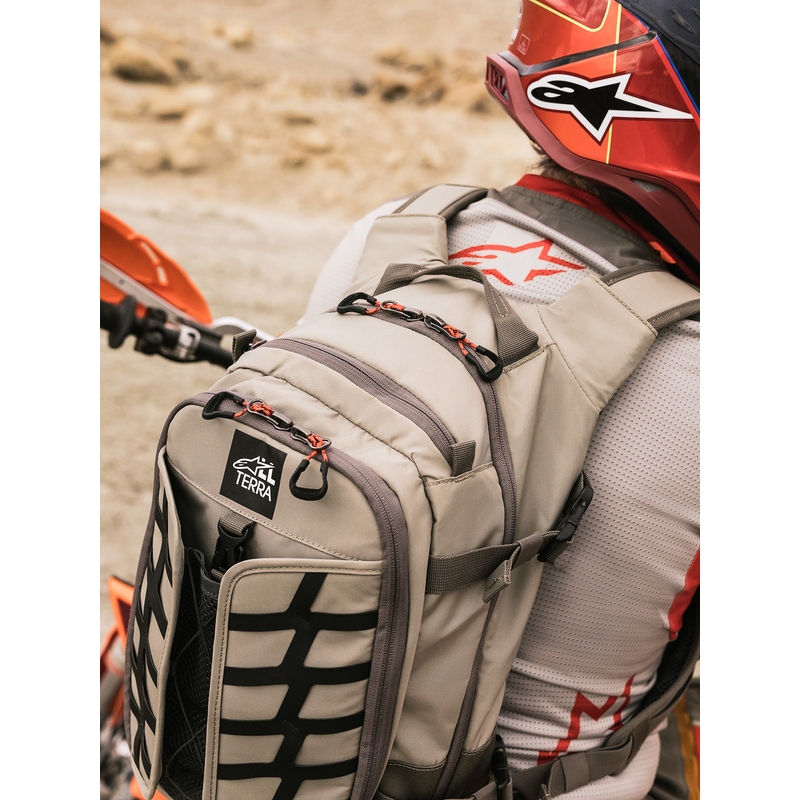Alpinestars AT-15 motorcykelrygsæk sort-grå 15 l