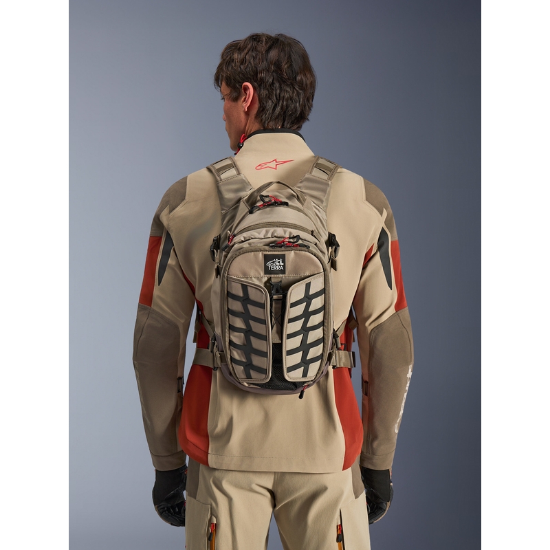 Alpinestars AT-15 motorcykelrygsæk sand-orange 15 l