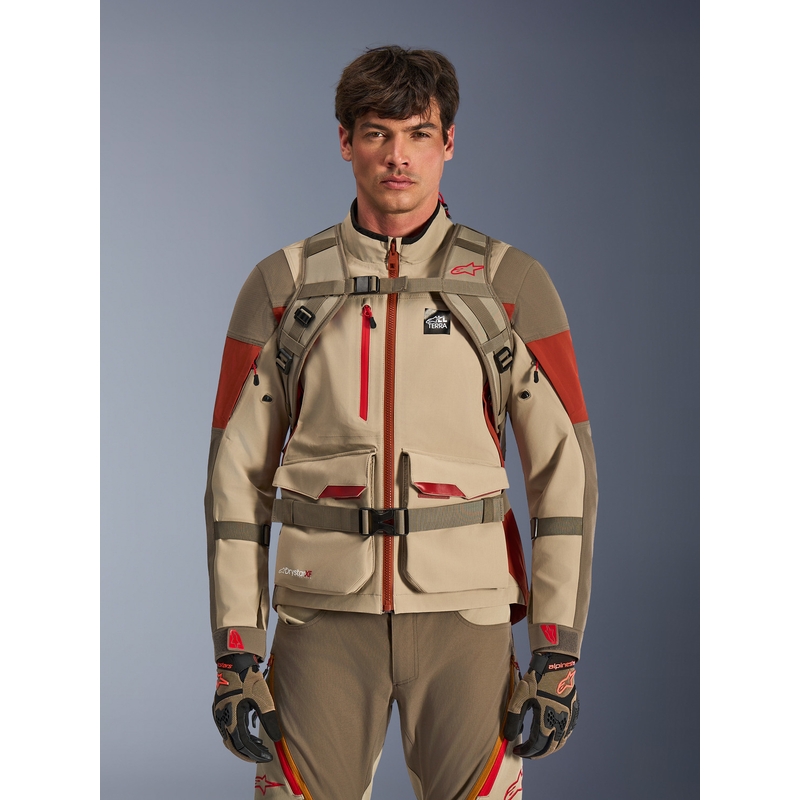 Alpinestars AT-15 motorcykelrygsæk sand-orange 15 l