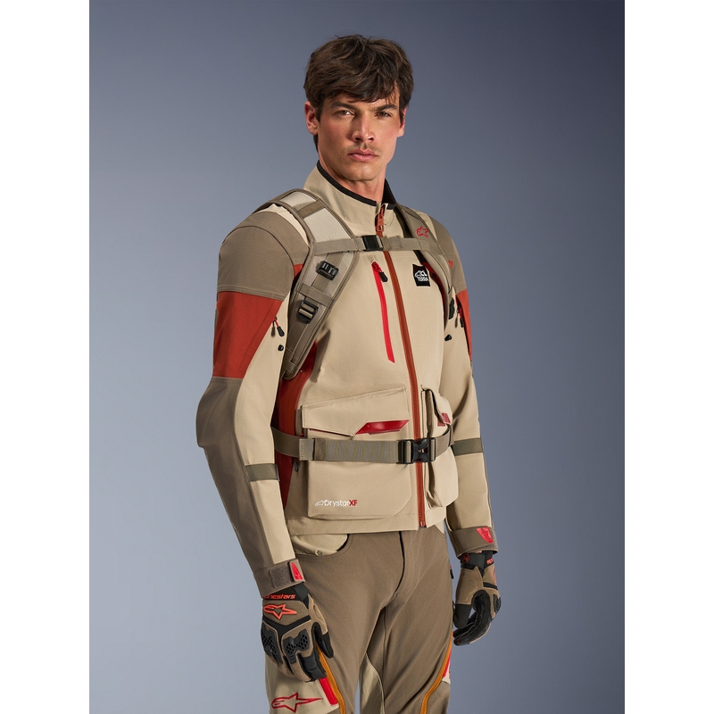 Alpinestars AT-15 motorcykelrygsæk sand-orange 15 l