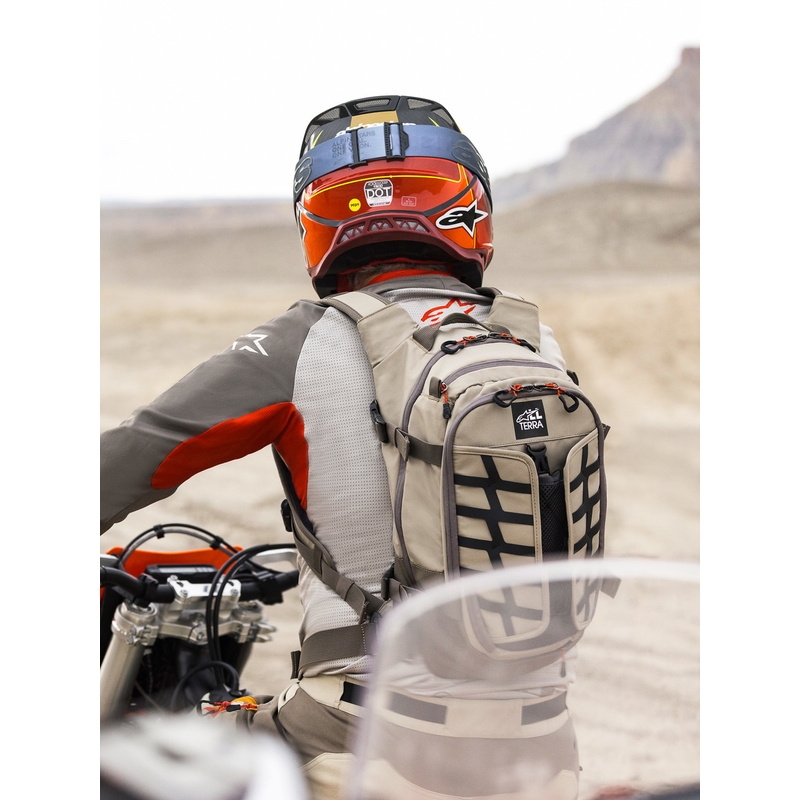 Alpinestars AT-15 motorcykelrygsæk sand-orange 15 l