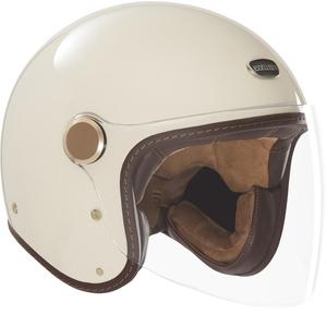 NOX Exklusiv Kulte 2 open face motorcykelhjelm beige