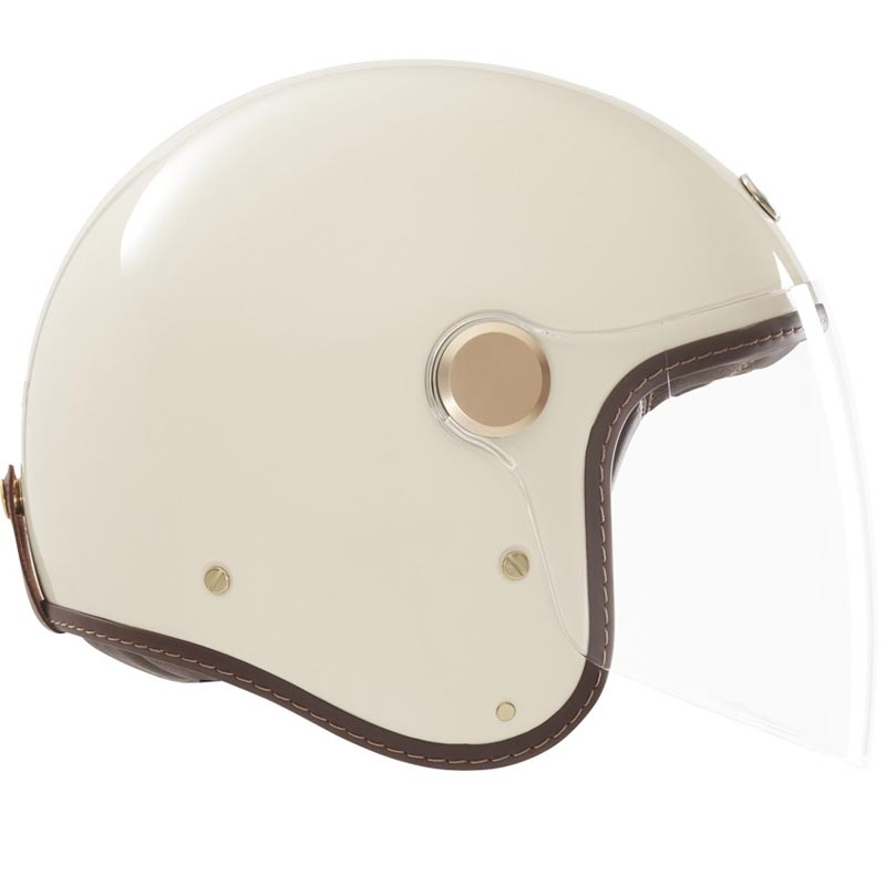NOX Exklusiv Kulte 2 open face motorcykelhjelm beige