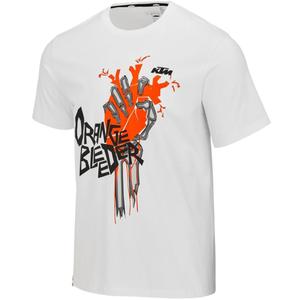 KTM Orange Bleeder T-shirt hvid
