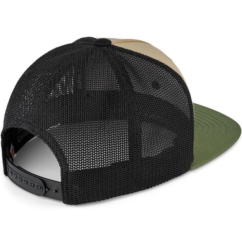 KTM Logo Trucker Kasket sort-beige-khaki