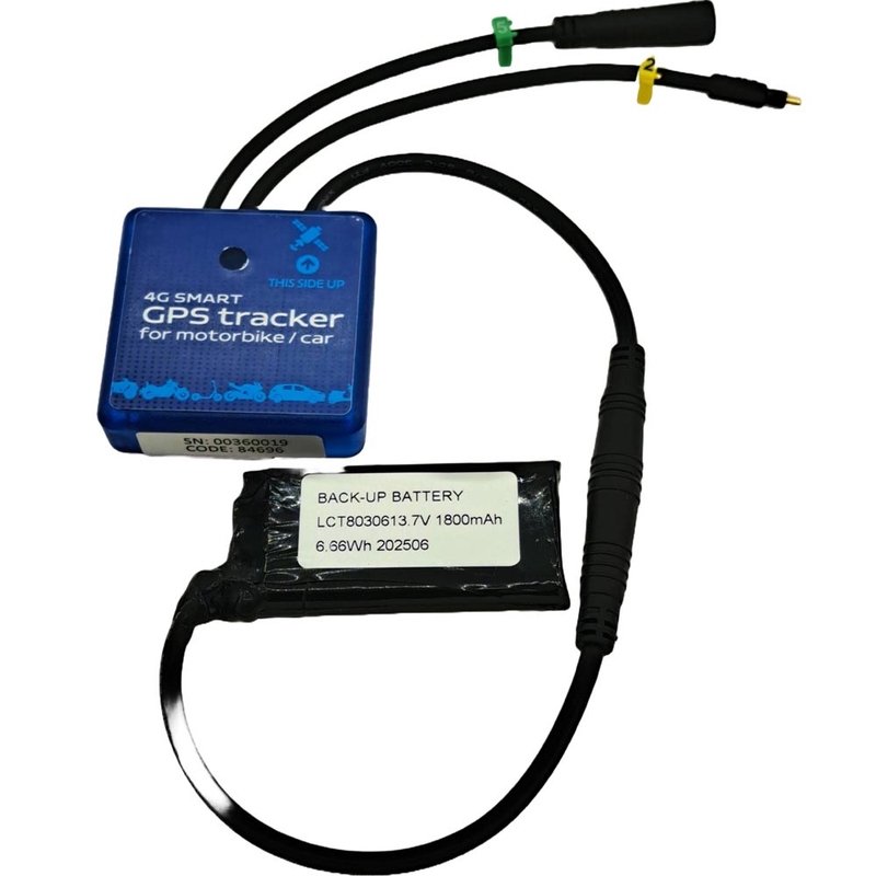 GPS-lokalisering og motorcykelalarm med BIKEANGEL MOTO-applikationen - Europe Plus