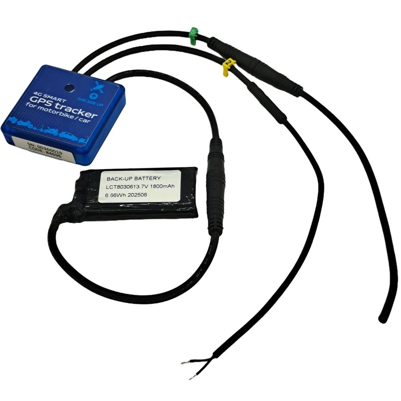 GPS-lokalisering og motorcykelalarm med BIKEANGEL MOTO-applikationen - Europe Plus