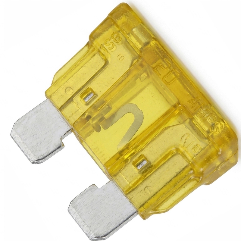 Fladsikring MINI lav 20 A 10 stk.