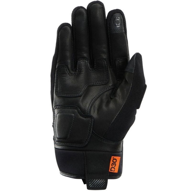 Furygan Jet D3O Evo motorcykelhandsker sort-grøn