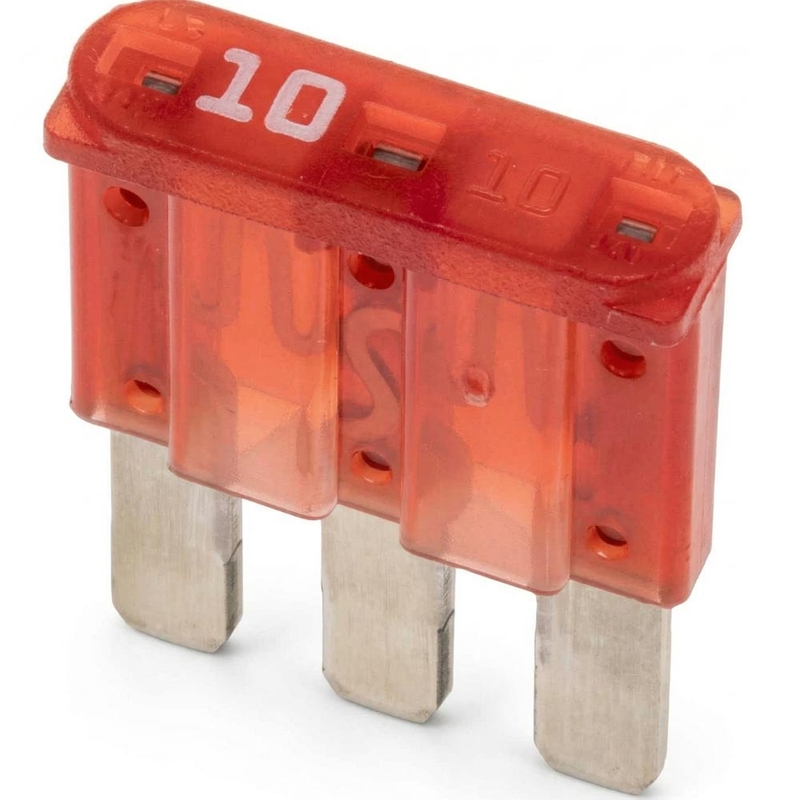 Fladsikring MIKRO III 10 A 10 stk.