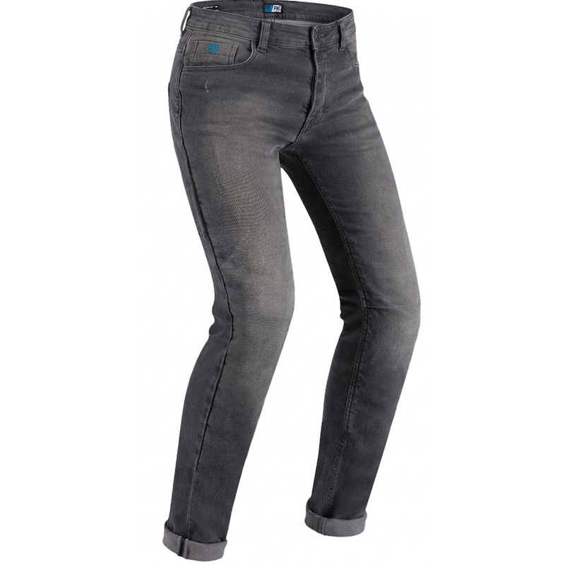 Motorcykeljeans PMJ Caferacer Legend grå