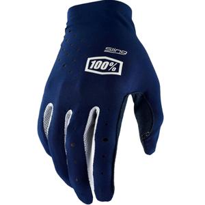 100% Sling MX blå motocrosshandsker