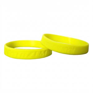 Armbånd MotoZem CZ I am a biker fluo gul