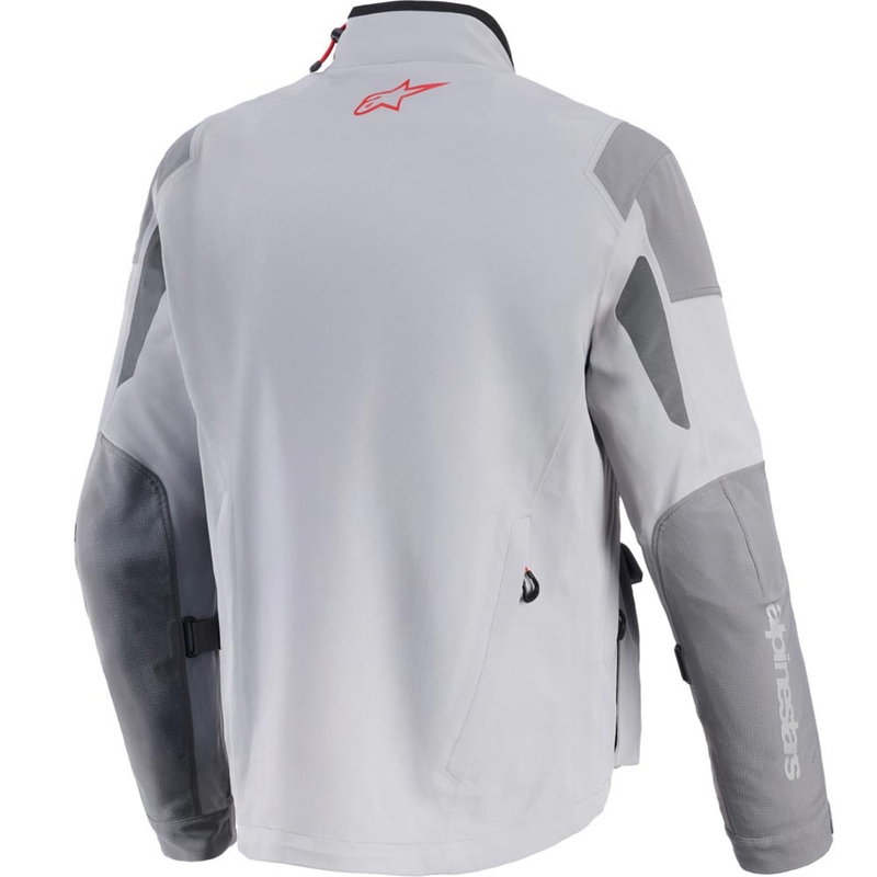 Alpinestars Maxdura Drystar XF motorcykeljakke lysegrå-mørkegrå