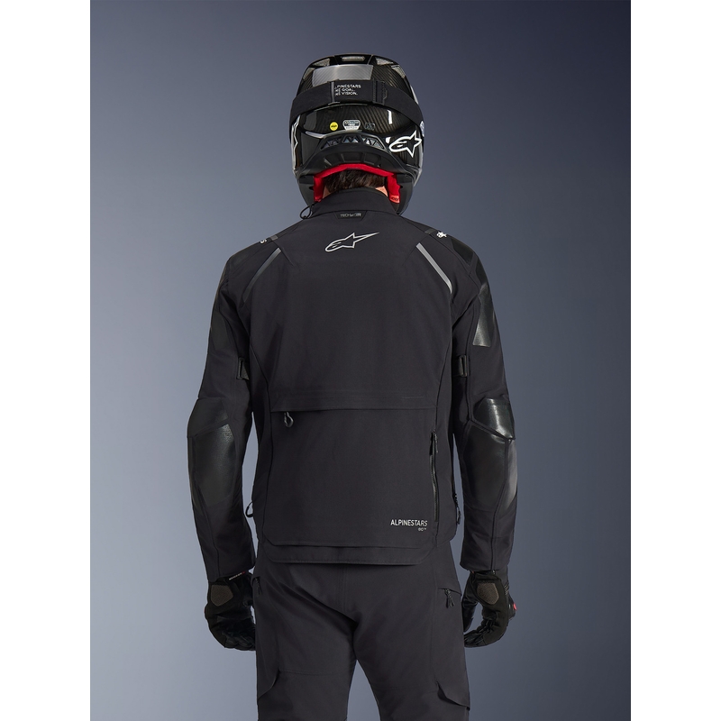 Alpinestars Andes PRO Drystar XF motorcykeljakke sort-mørkegrå