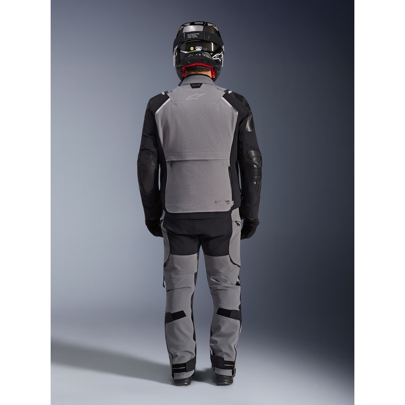 Motorcykeljakke Alpinestars Andes PRO Drystar XF, Mørkegrå-Sort
