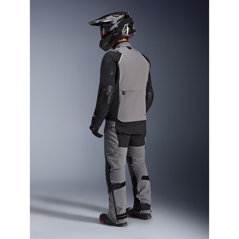 Motorcykeljakke Alpinestars Andes PRO Drystar XF, Mørkegrå-Sort