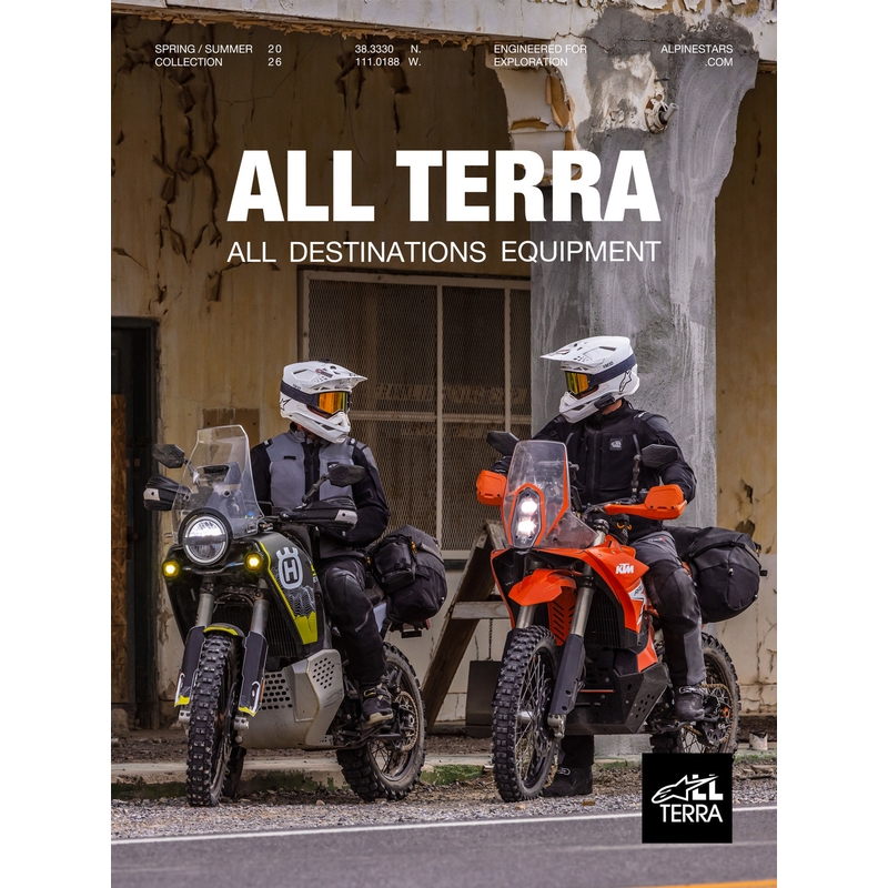 Motorcykeljakke Alpinestars Andes PRO Drystar XF, Mørkegrå-Sort
