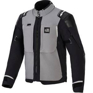 Motorcykeljakke Alpinestars Andes PRO Drystar XF, Mørkegrå-Sort