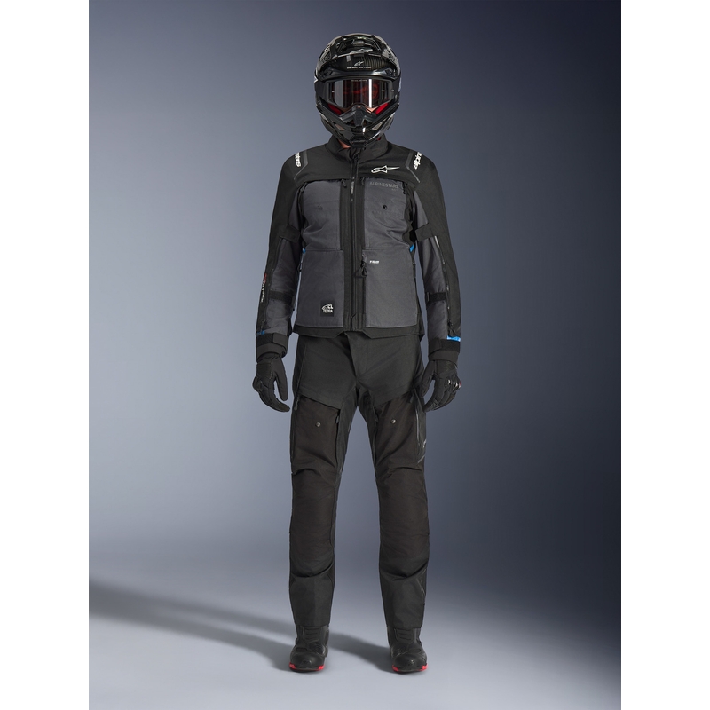 Alpinestars Cusco Drystar motorcykeljakke sort-mørkegrå