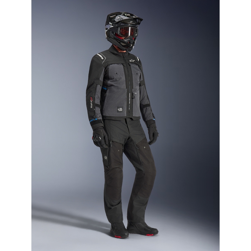 Alpinestars Cusco Drystar motorcykeljakke sort-mørkegrå