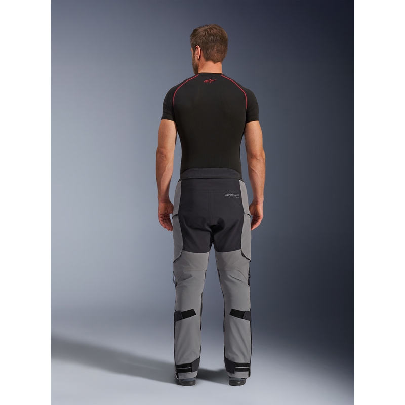 Alpinestars Andes PRO Drystar XF motorcykelbukser mørkegrå-sort