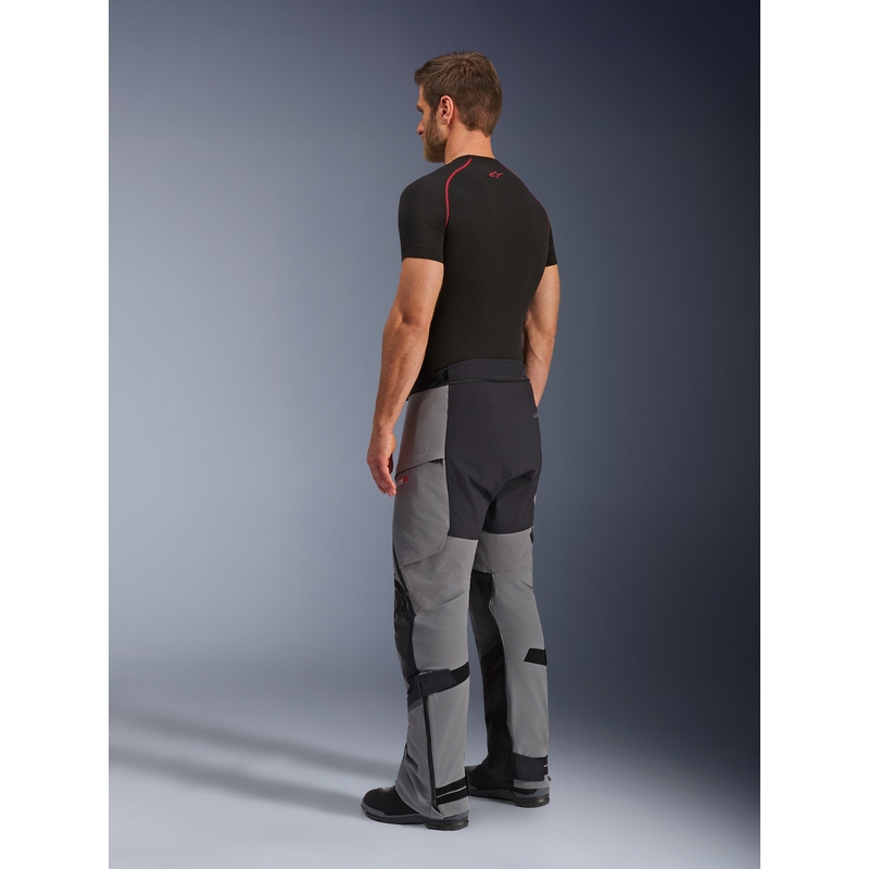 Alpinestars Andes PRO Drystar XF motorcykelbukser mørkegrå-sort